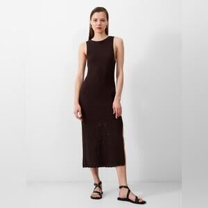 French Connection Momo Nellis Knit Maxi Dress Size XL NWT